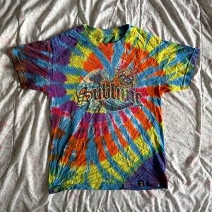 Men’s Vintage Sublime Tie-Dye T-Shirt Sz. Small